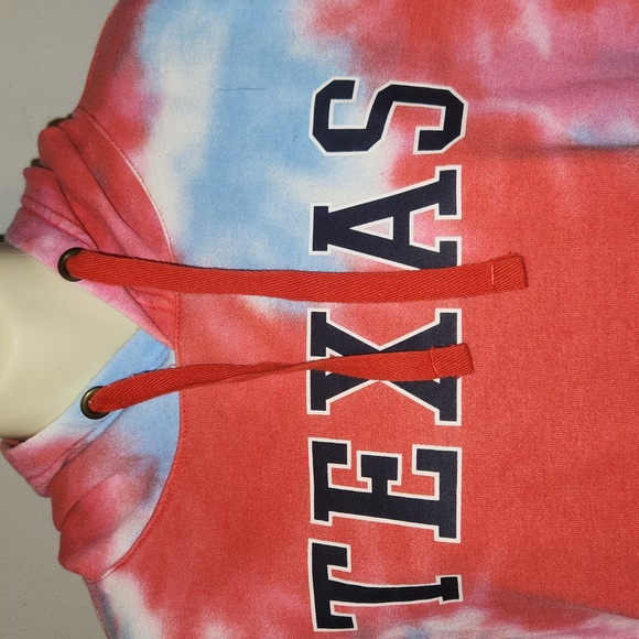 Creative Apparel Concepts Texas Tie-Dye Hoodie With Pocket - Picture 2 of 5